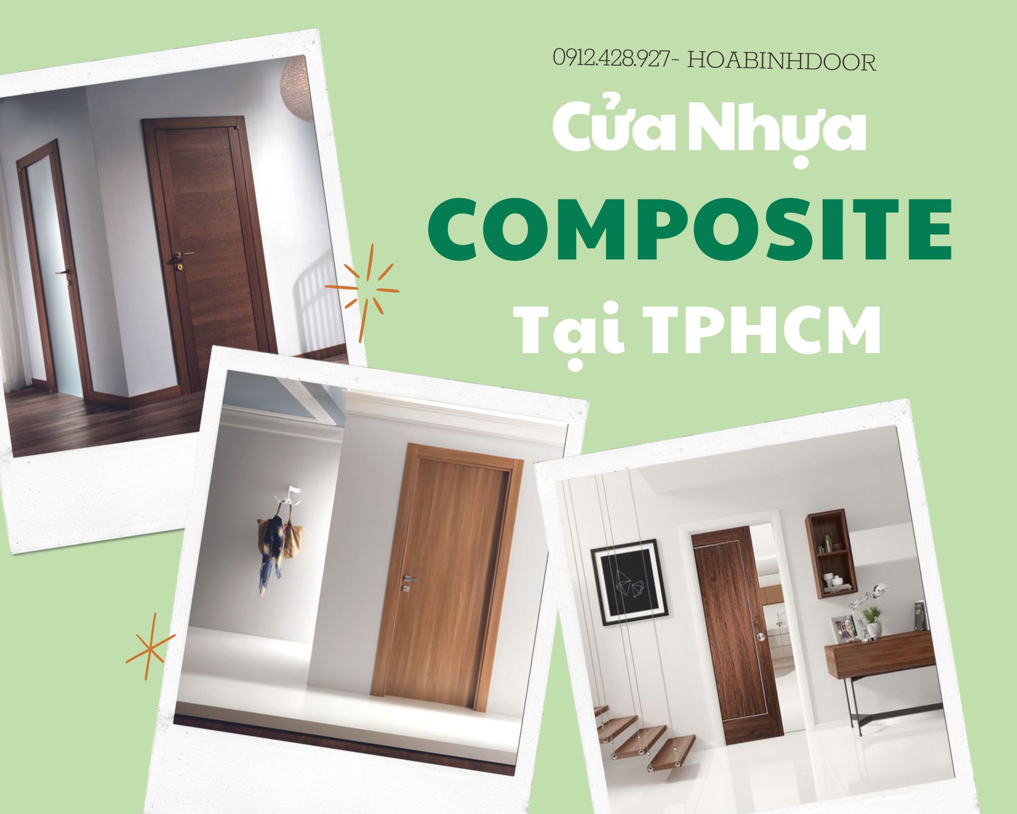 Cửa nhựa Composite tại TPHCM | Cửa nhựa cao cấp