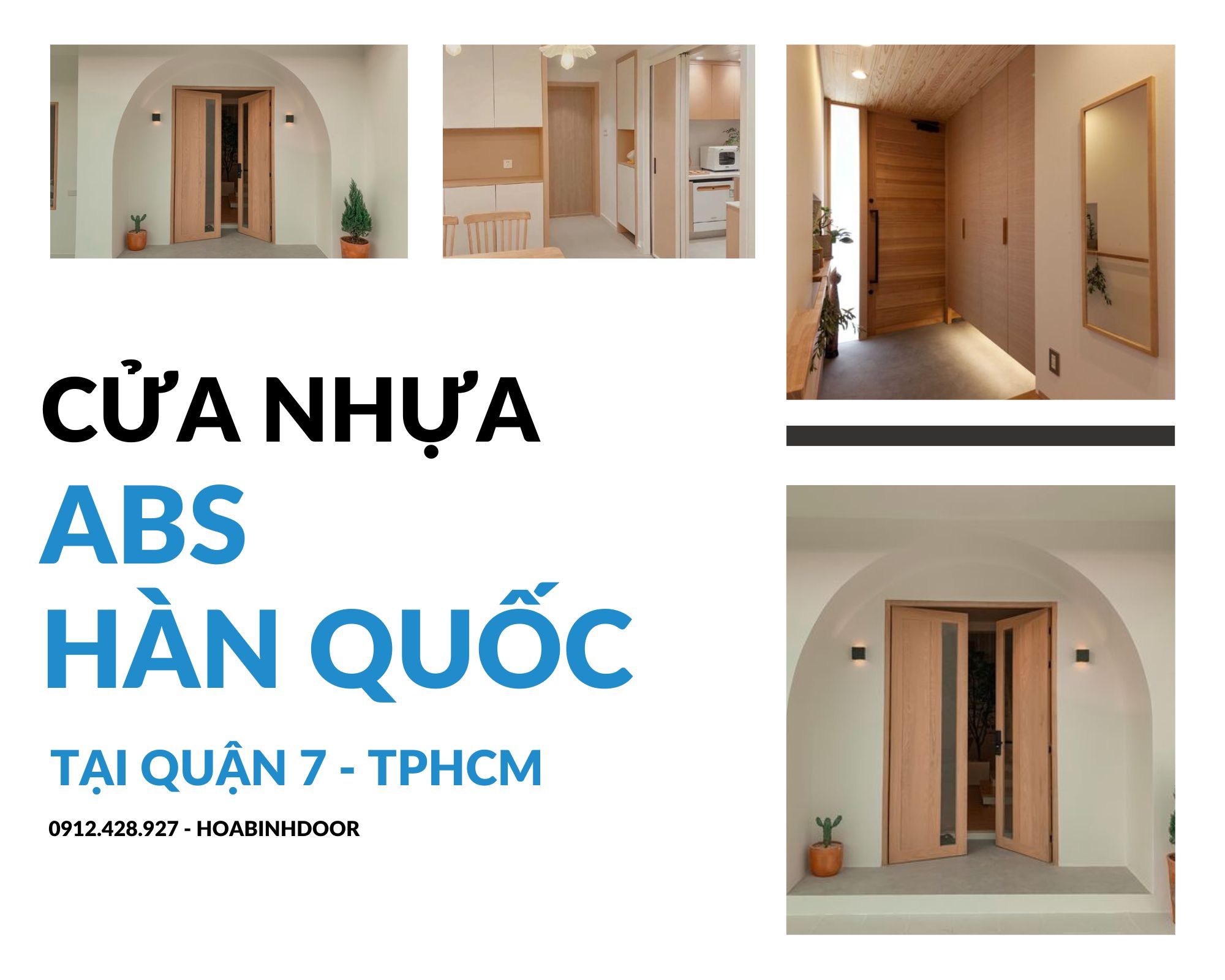 Nội, ngoại thất: Cửa nhựa ABS tại Quận 8 | Cửa nhựa giá rẻ Cuanhuaabs-1