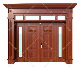 Nội, ngoại thất: Cửa thép vân gỗ Đà Nẵng | Báo giá mới nhất Gia-cua-thep-van-go-luxury