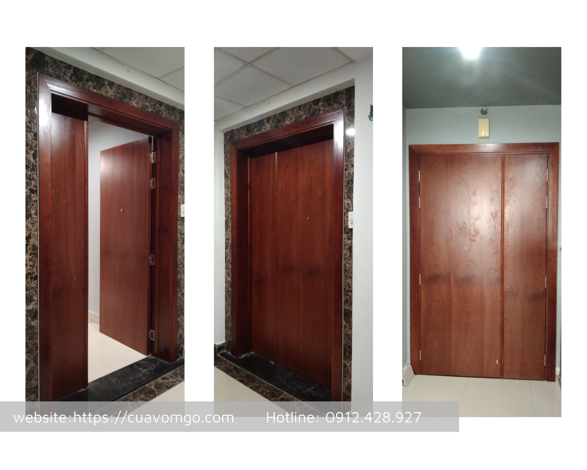 Cửa Gỗ Công Nghiệp Tân Phú | Cửa gỗ MDF Melamine - Laminate