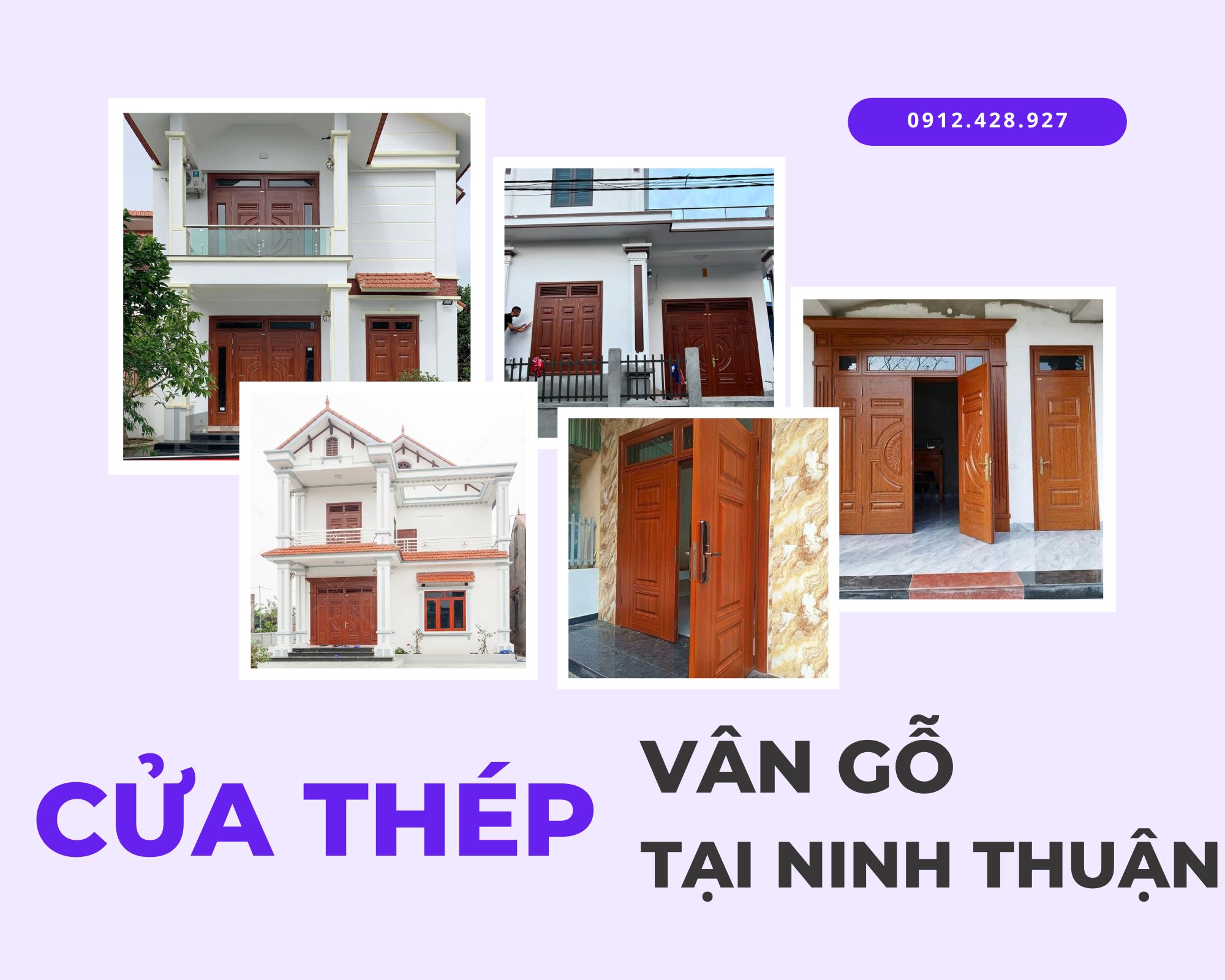 Cửa Thép Vân Gỗ Ninh Thuận | BÁO GIÁ MỚI NHẤT