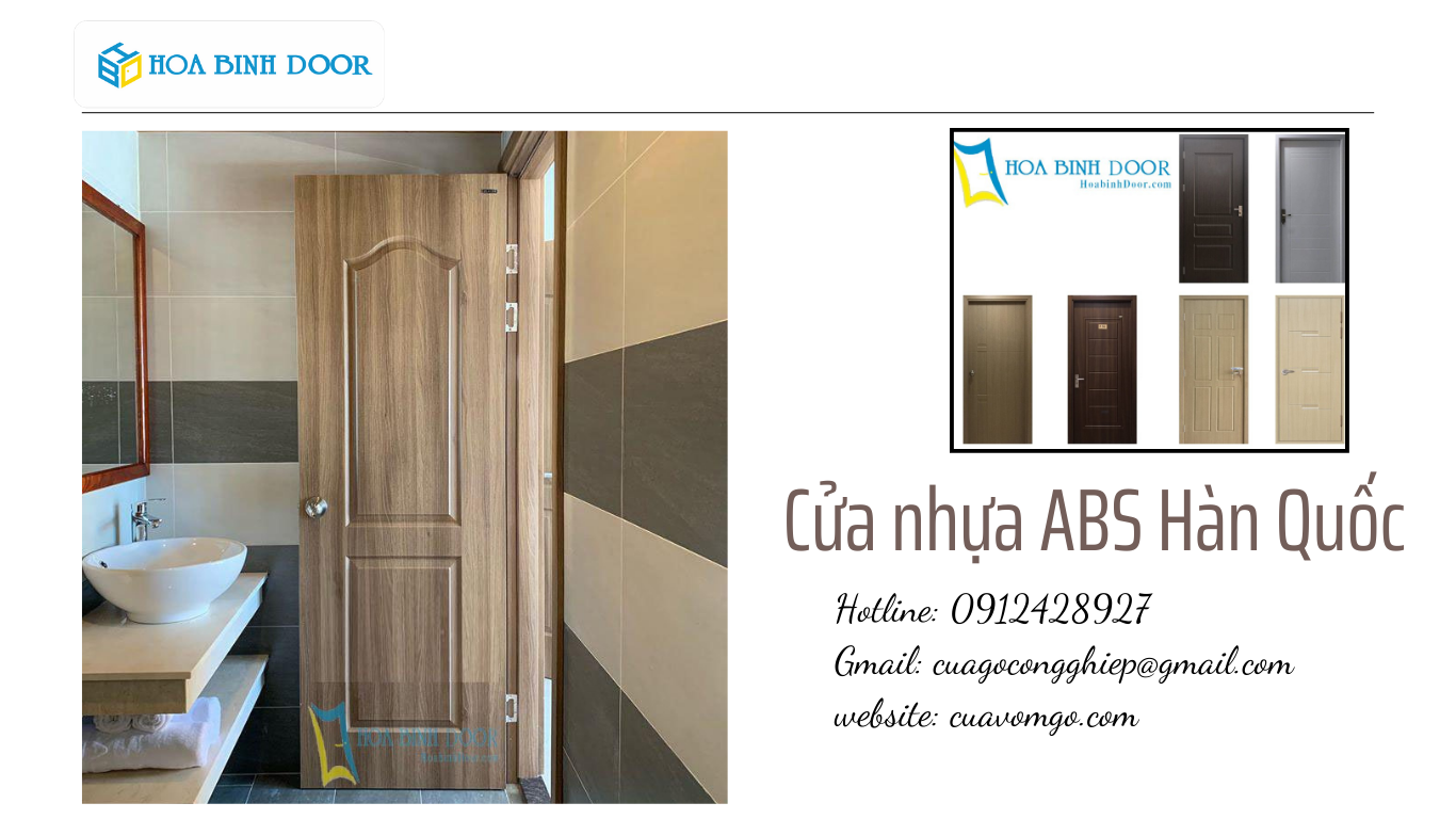 Giá cửa nhựa ABS Hàn Quốc tại Cần Thơ- Cửa đẹp siêu bền